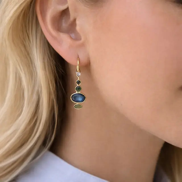 Blue Kyanite Earrings