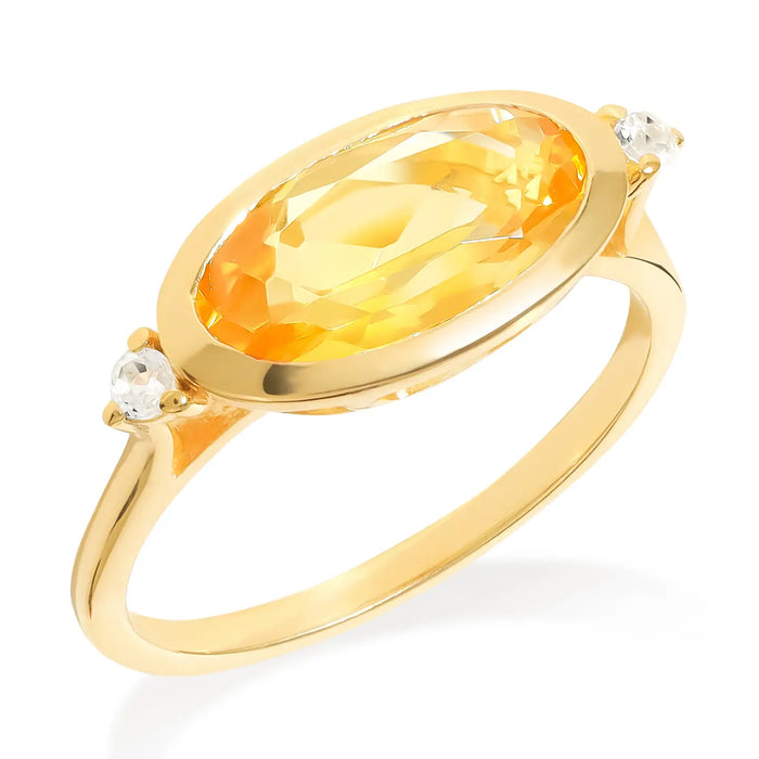 Citrine Elegance Ring