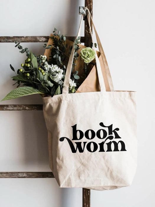 Bookworm Tote Bag