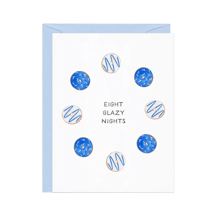 Eight Glazy Nights Card