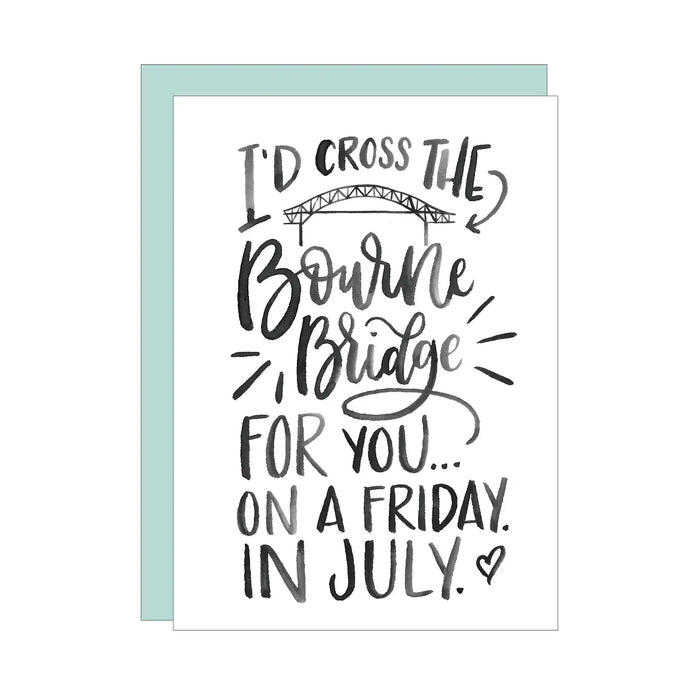 Bourne Bridge Card