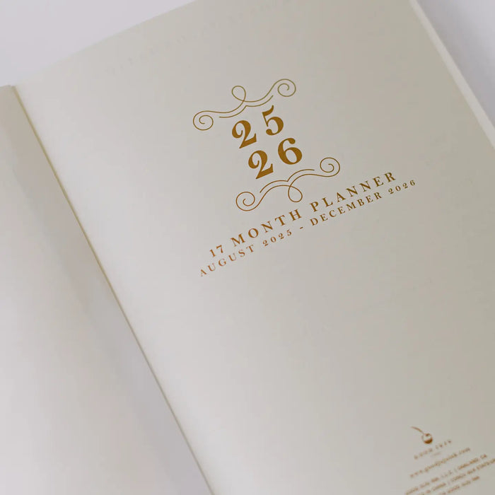2026 Mice with Vases 17-Month Planner