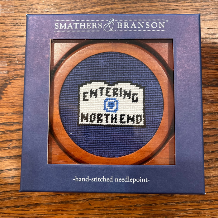 Needlepoint Coasters - Smather's & Branson