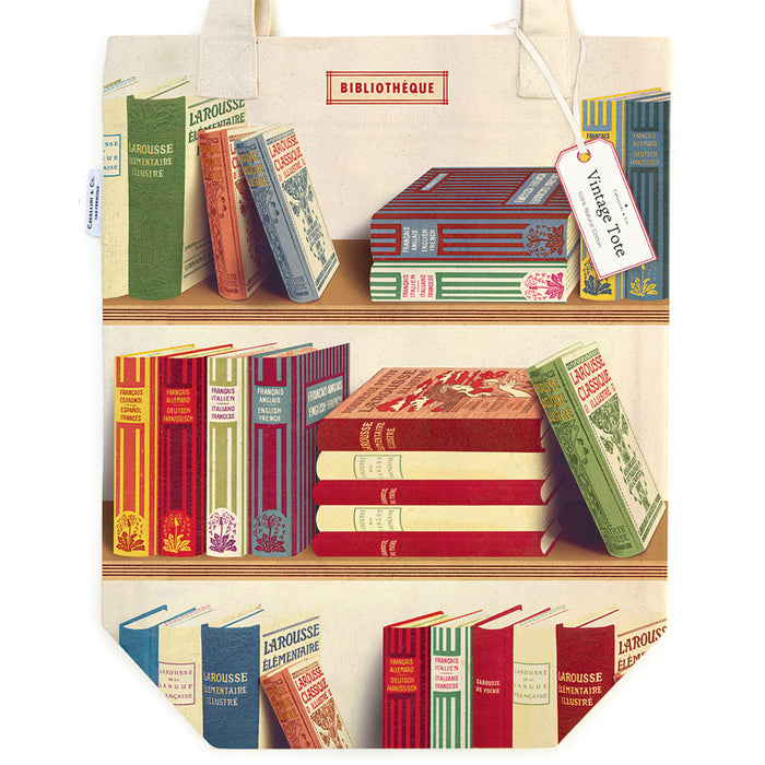 Library Books Tote