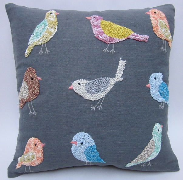 Knotty Birds Pillow