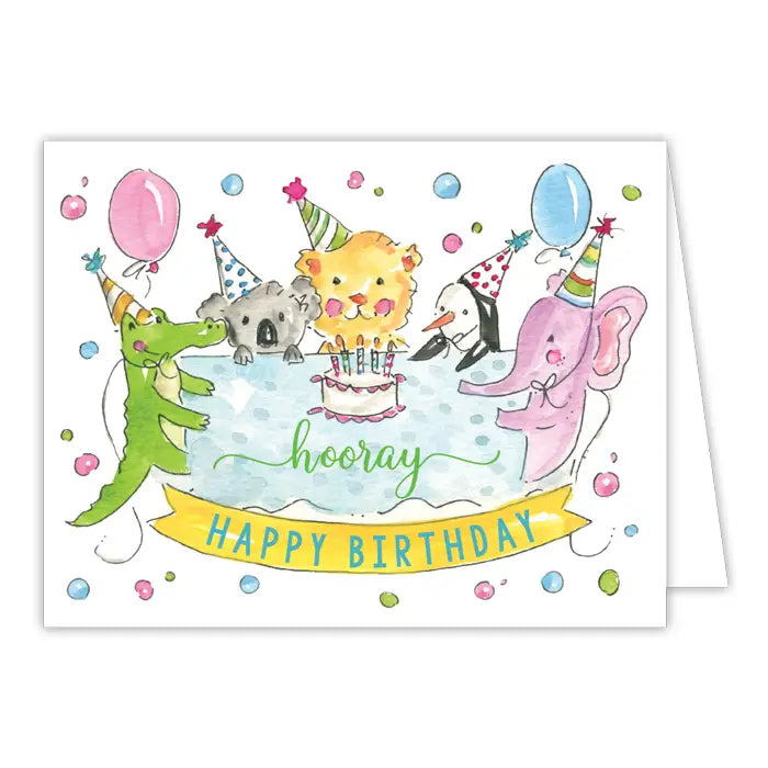 Hooray Happy Birthday Card