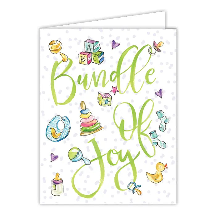 Bundle Of Joy Greeting Card