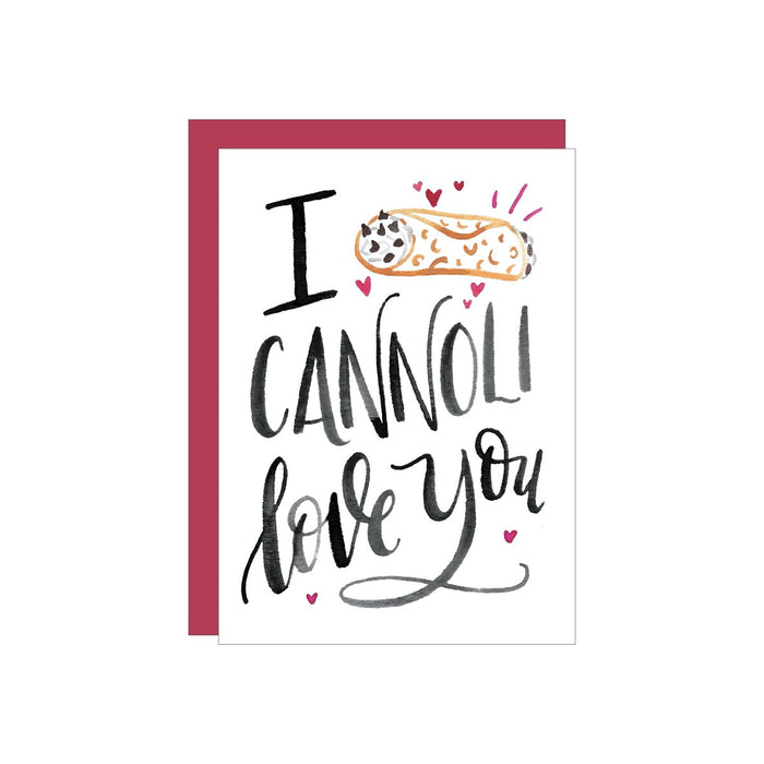 Cannoli Love You Card