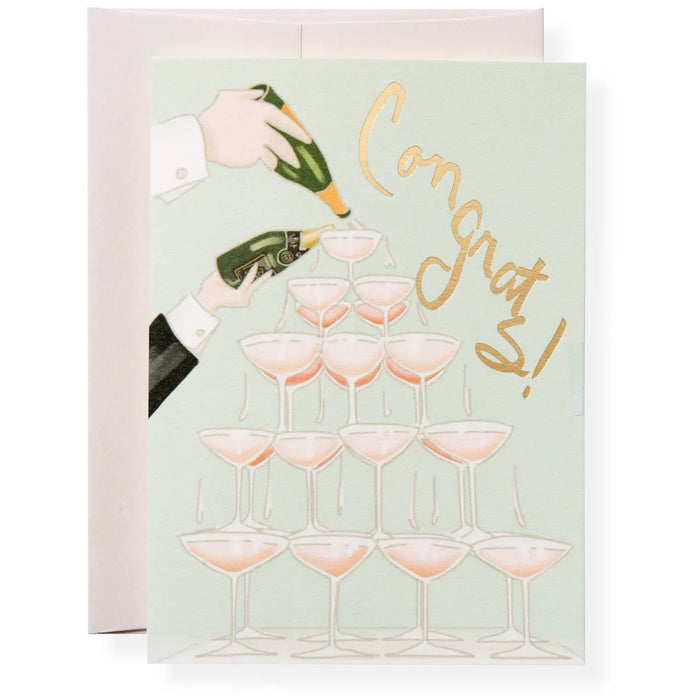 Congrats - Champagne Card