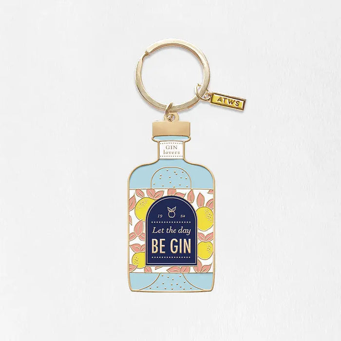 Let the Day Keychain